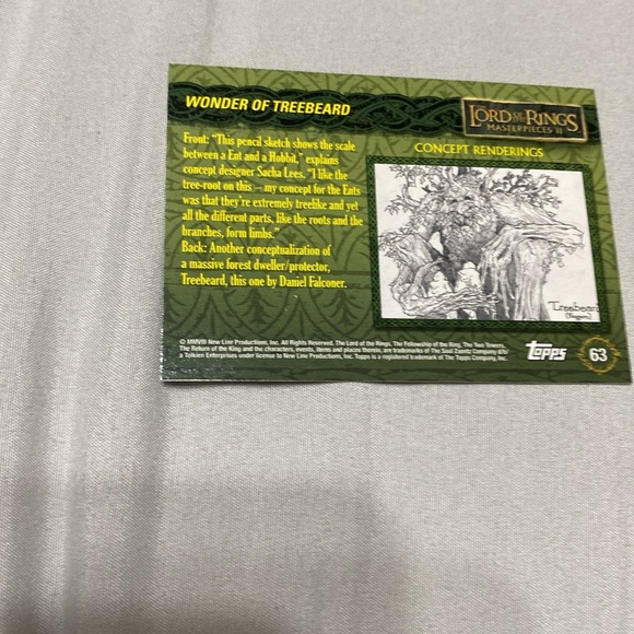 Topps Lord of the Rings Trading Cards (3) - Picture 7 of 7